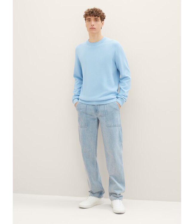 TOM TAILOR Sweater with texture