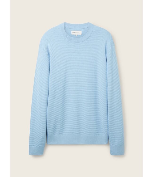 TOM TAILOR Sweater with texture