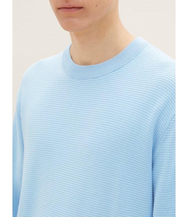 TOM TAILOR Sweater with texture