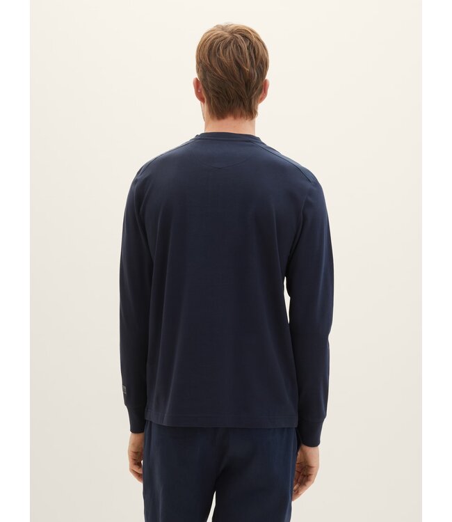 TOM TAILOR Long sleeved Henley