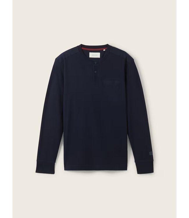 TOM TAILOR Long sleeved Henley