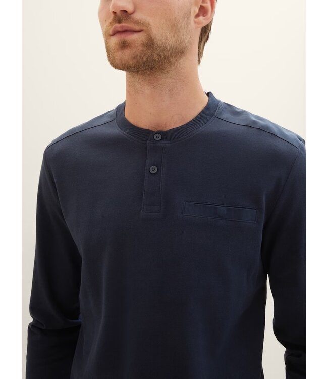 TOM TAILOR Long sleeved Henley