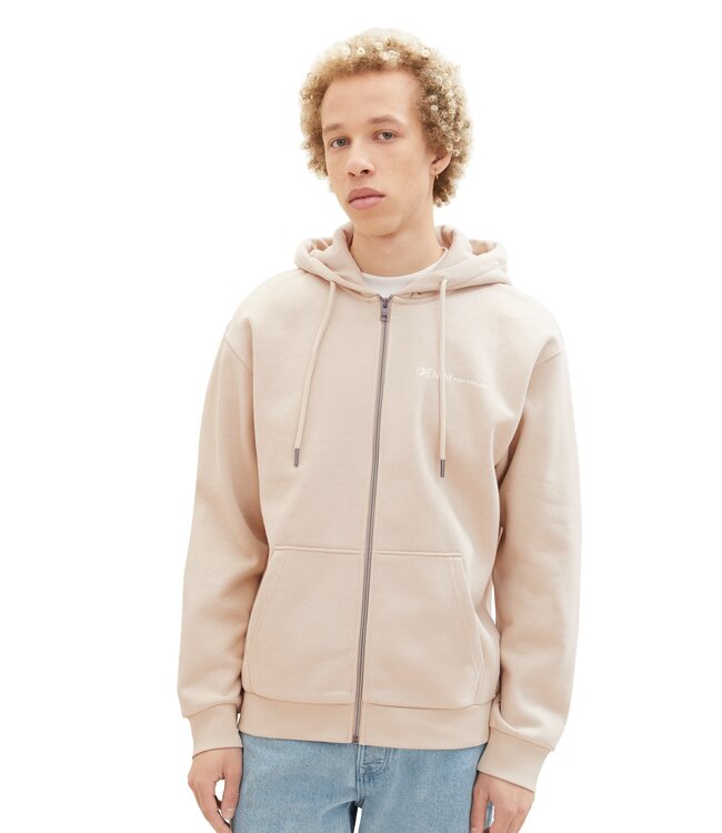 TOM TAILOR Hoodie with zipper