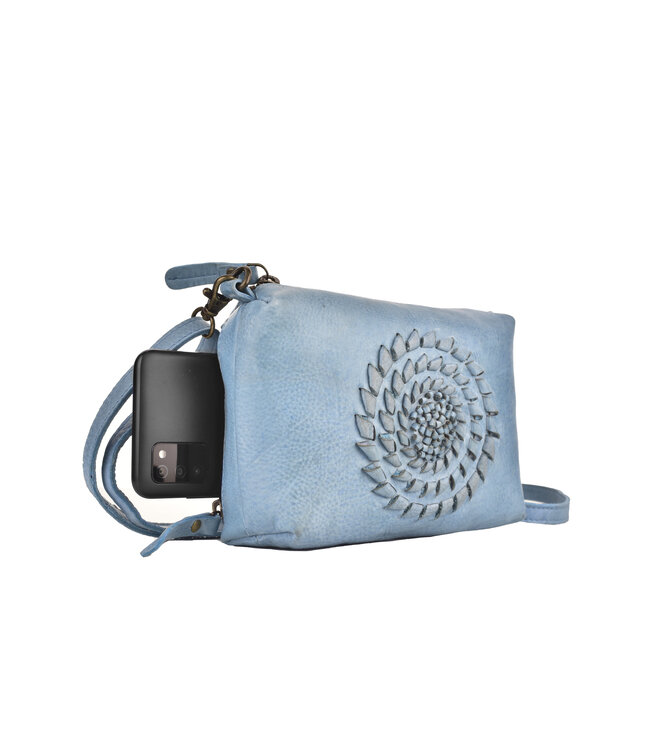 Tempa Genuine Premium  Leather Crossbody Bag