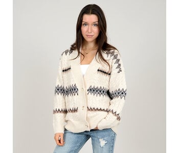 RD STYLE ANNE LONG SLEEVE V-NECK CARDIGAN