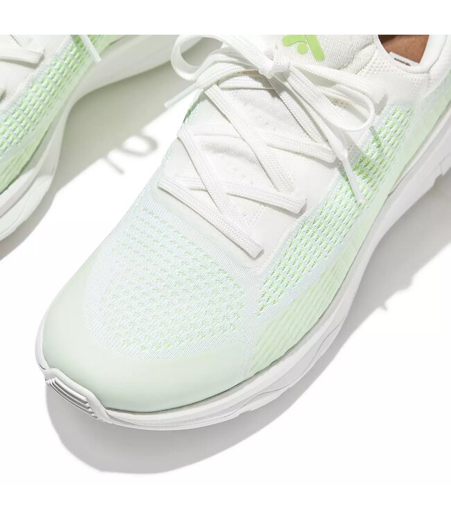 Fitflop Mens Glow-In-The-Dark Knit Sports Sneakers