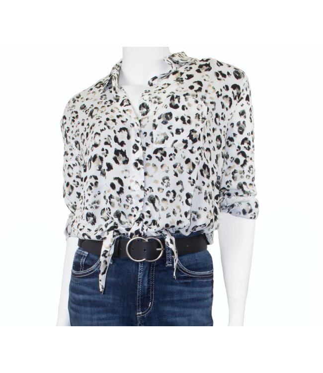 Silver Jeans Co. 35MM Genuine Leather Double O-Ring Belt