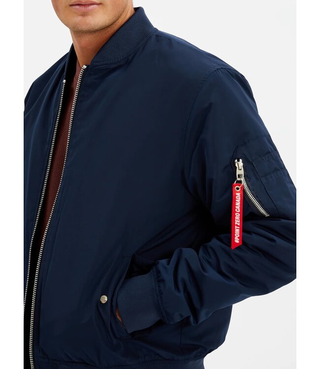 POINT ZERO PARKDALE Ultimate baseball bomber jacket