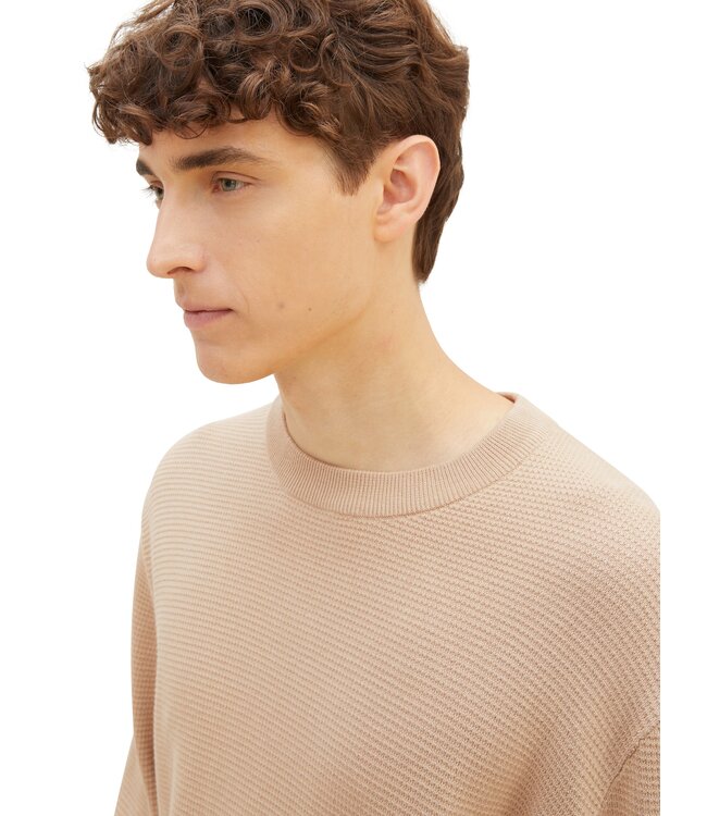 TOM TAILOR Sweater with texture