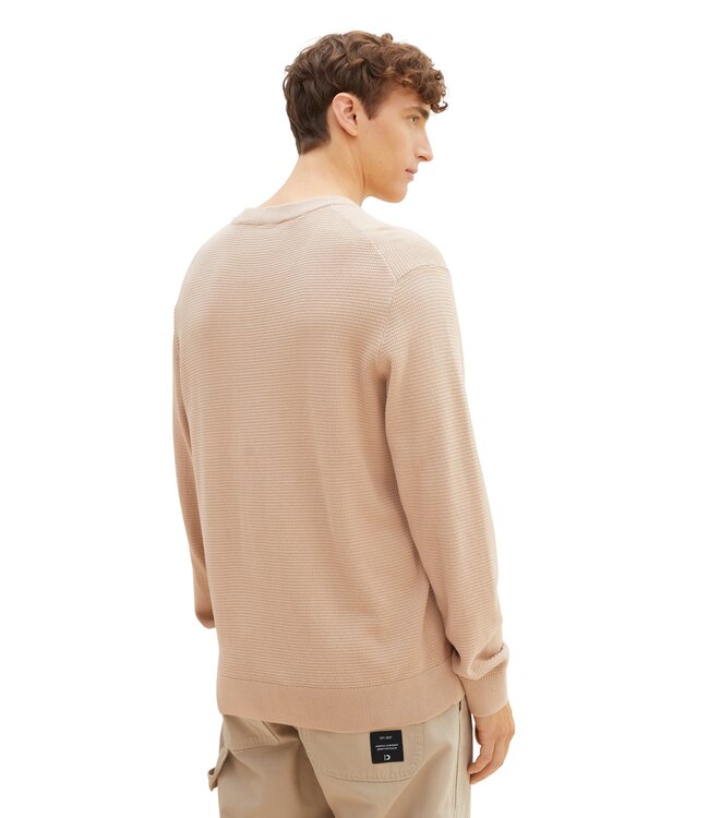 TOM TAILOR Sweater with texture
