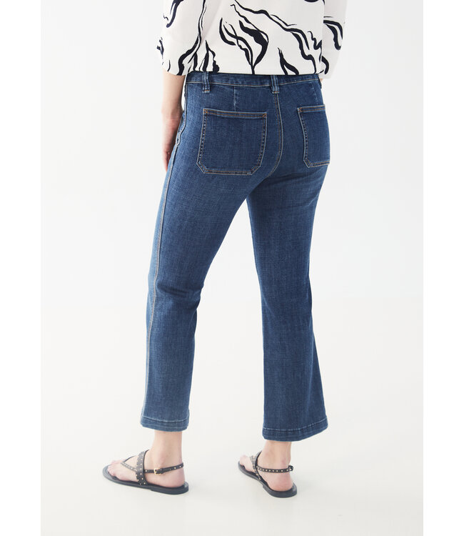 FDJ Olivia Bootcut Wide Leg Crop Denim
