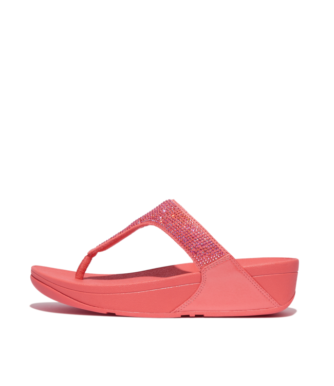 Lulu Crystal Embellished Toe-Postsandals