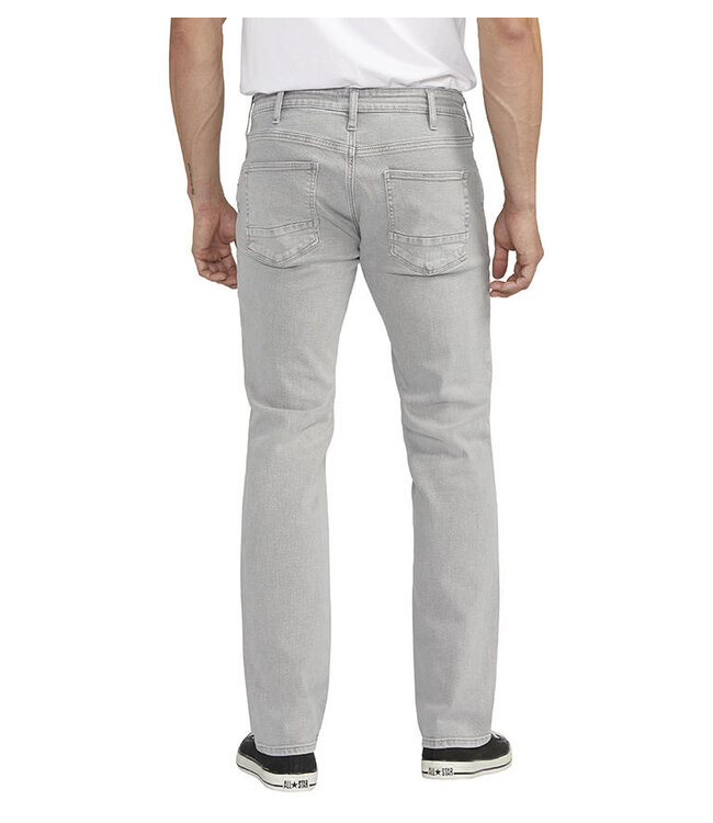 Silver Jeans Allan  Straight Leg Stone Grey