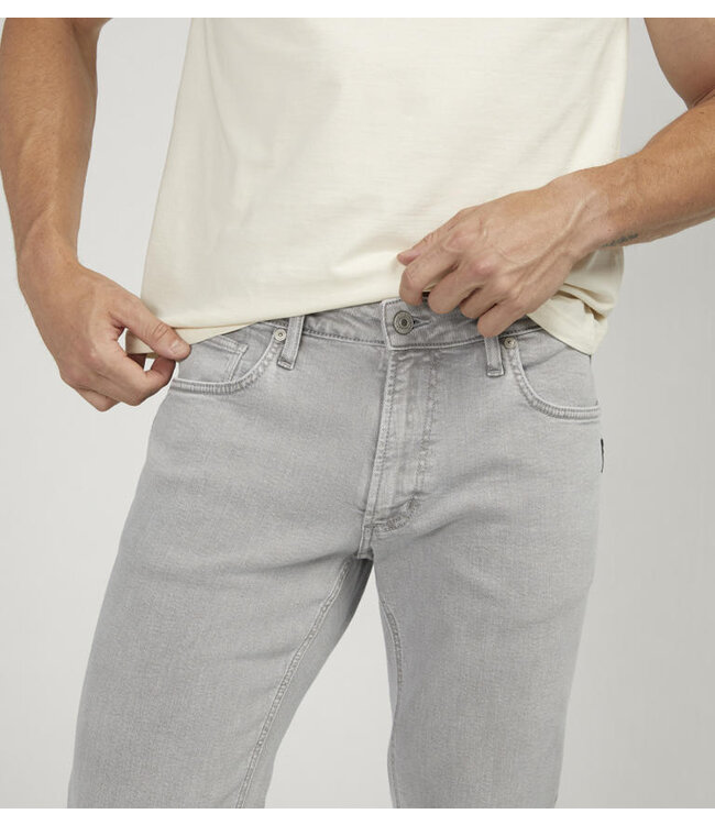 Silver Jeans Allan  Straight Leg Stone Grey