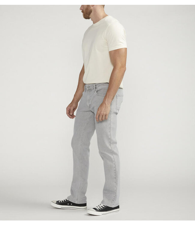Silver Jeans Allan  Straight Leg Stone Grey
