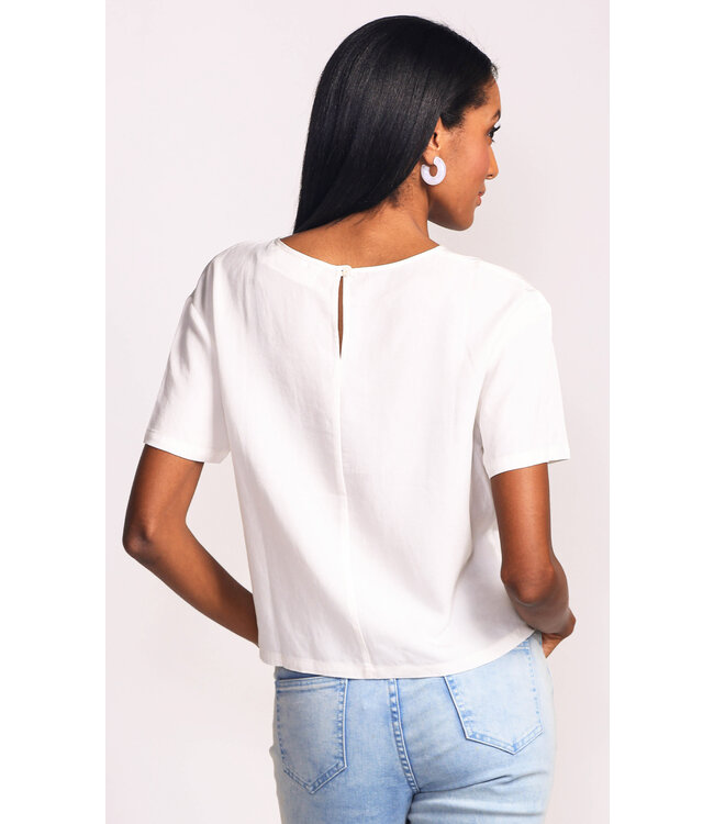 PINK MARTINI Roni Top with back detail