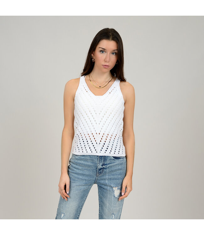 RD Style TALIA V-NECK TANK TOP 3 Colours Available