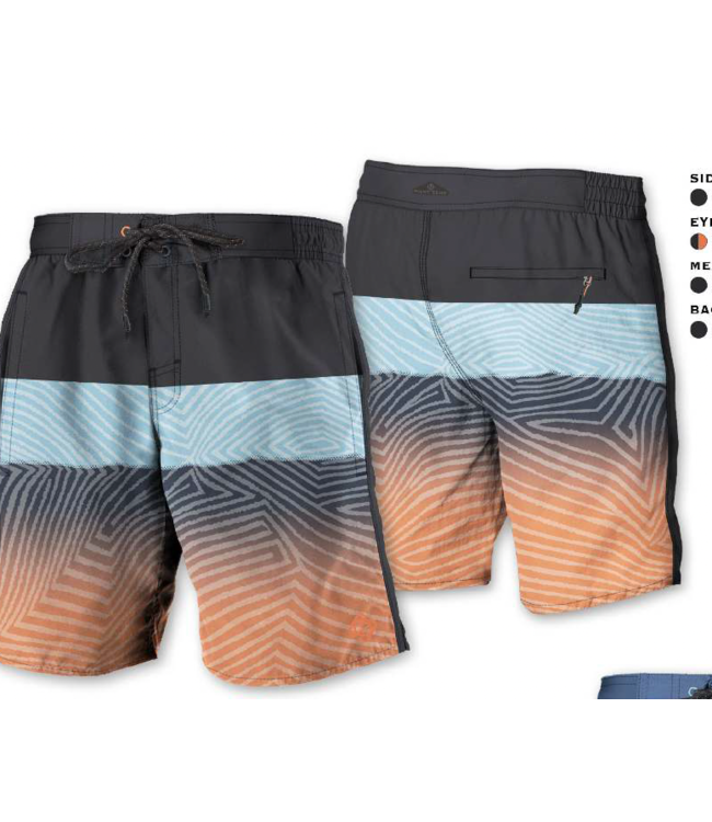 Point Zero Quick Dry  Printed Boardshorts 9” inseam