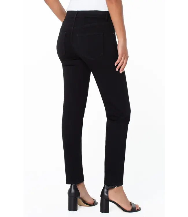 Liverpool Jeans Gia Glider Slim 29", Overdye Black