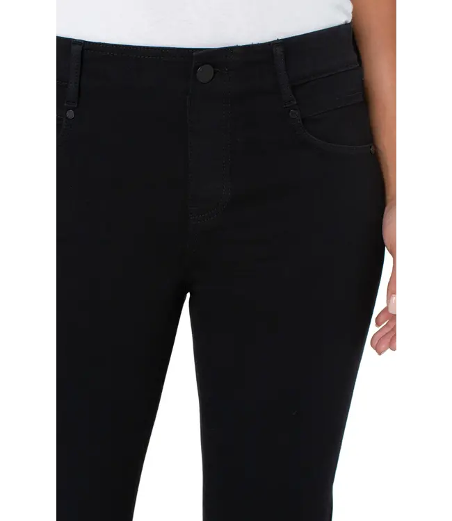 Liverpool Jeans Gia Glider Slim 29", Overdye Black