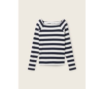 TOM TAILOR Striped long-sleeved shirt