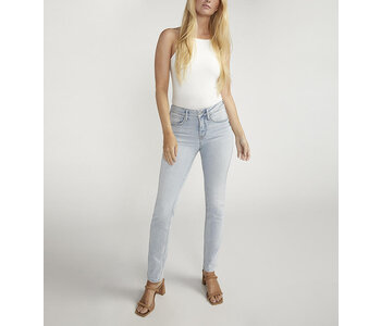 Silver Jeans  Straight jeans with a light indigo wash