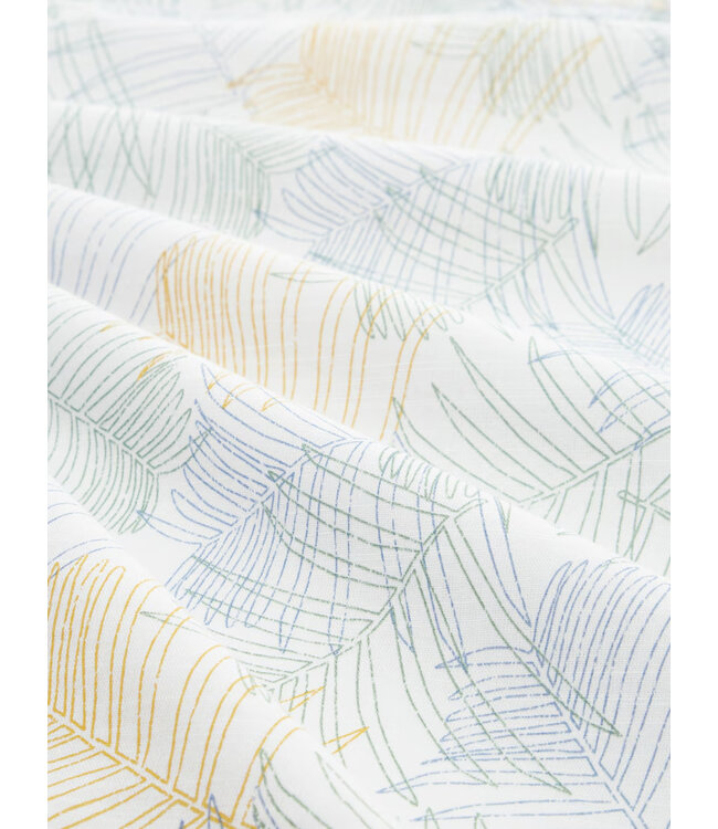 TOM TAILOR Short Sleeved Shirt with a palm print