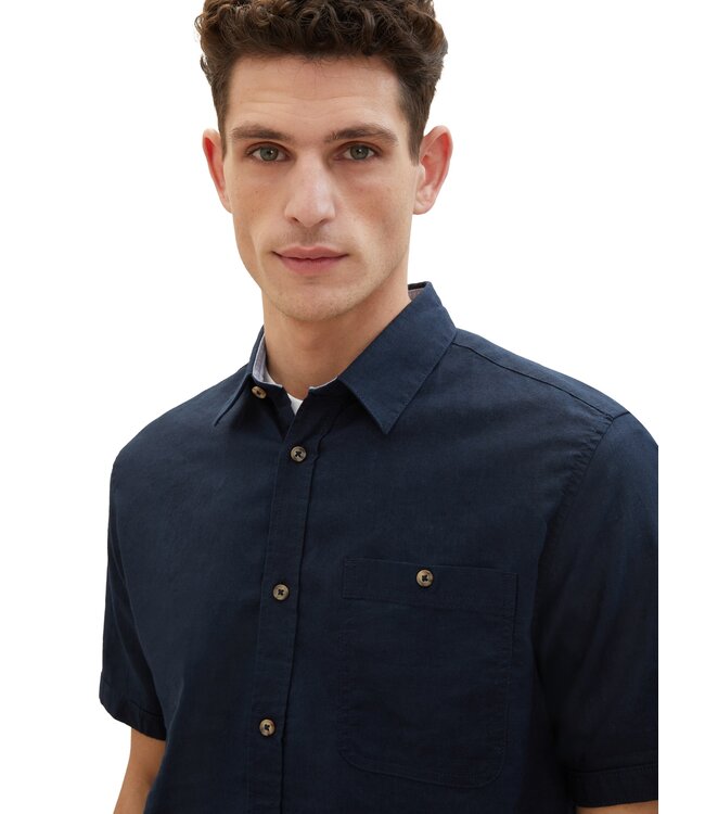 Tom Tailor  Cotton Linen Shirt