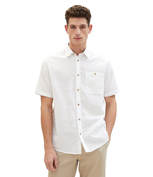 Tom Tailor  Cotton Linen Shirt
