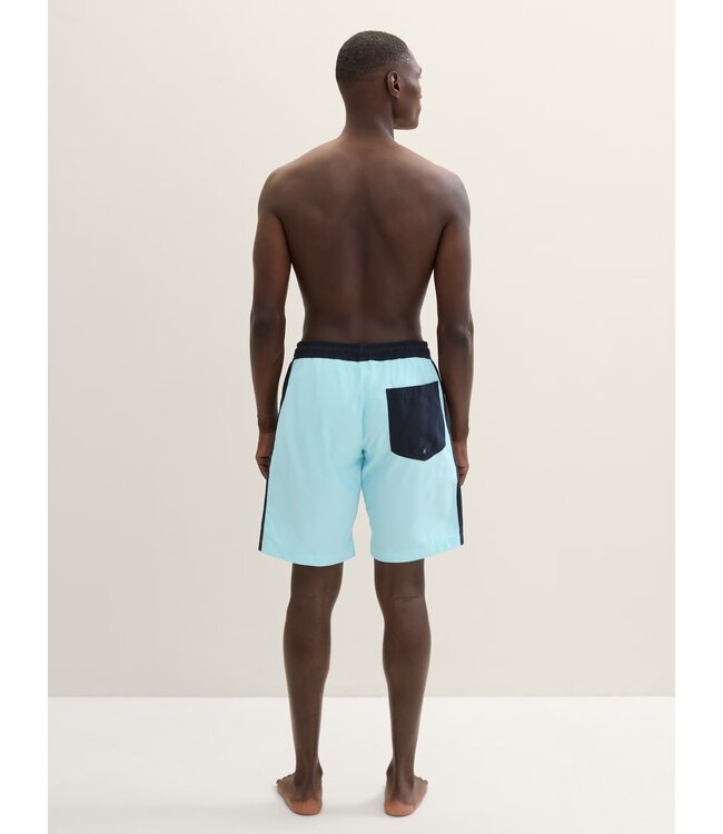 TOM TAILOR Colour Block Swim Trunks