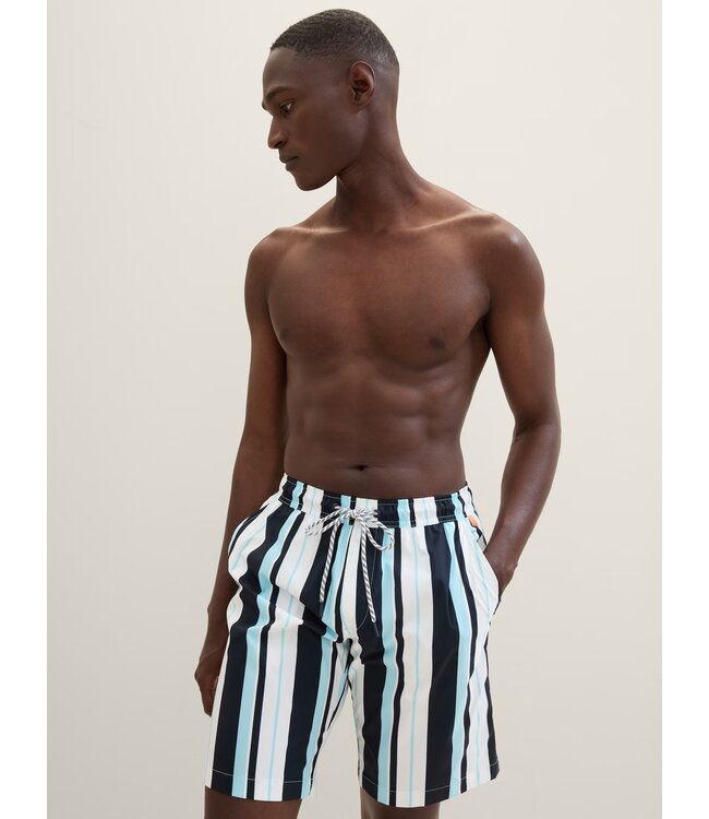 TOM TAILOR Printed Swim Shorts