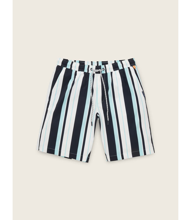TOM TAILOR Printed Swim Shorts