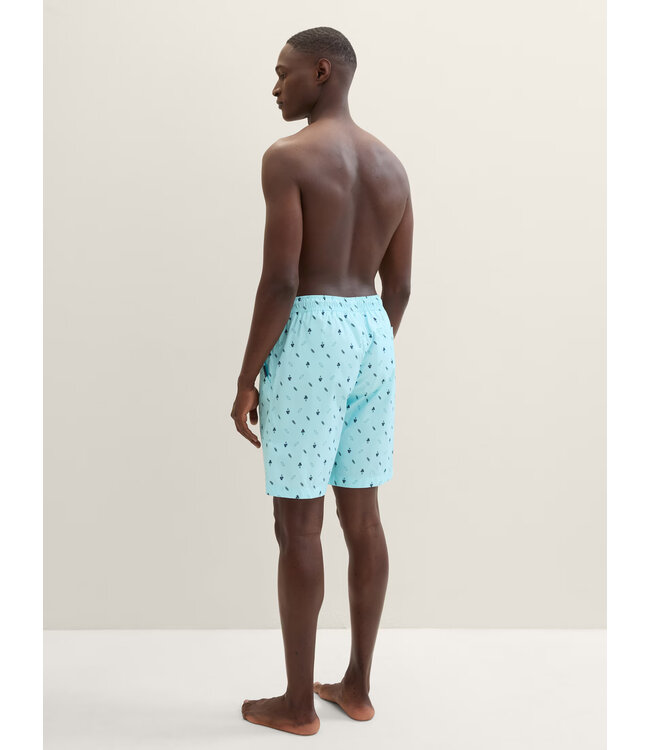 TOM TAILOR Printed Swim Shorts