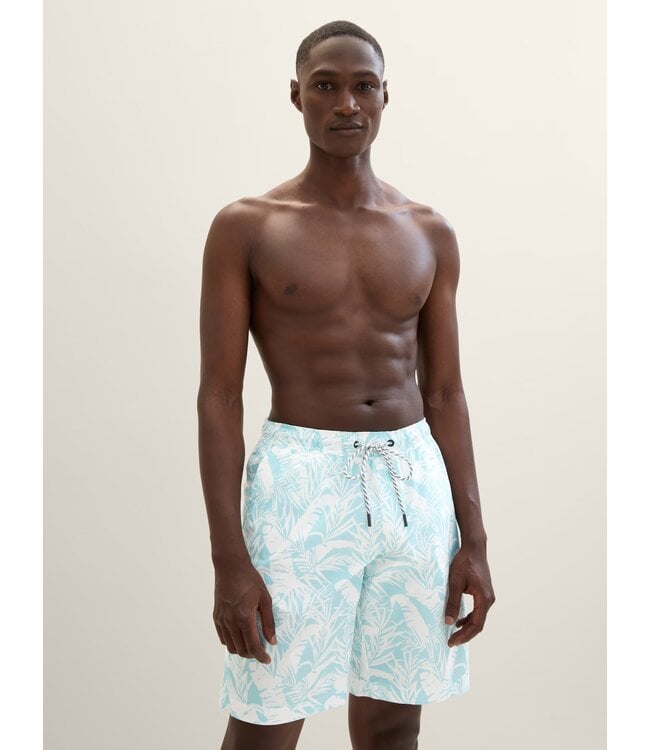 TOM TAILOR All Over Printed Swim Shorts