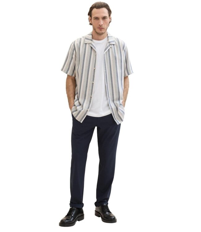 TOM TAILOR  striped shirt with large Pin Stripes