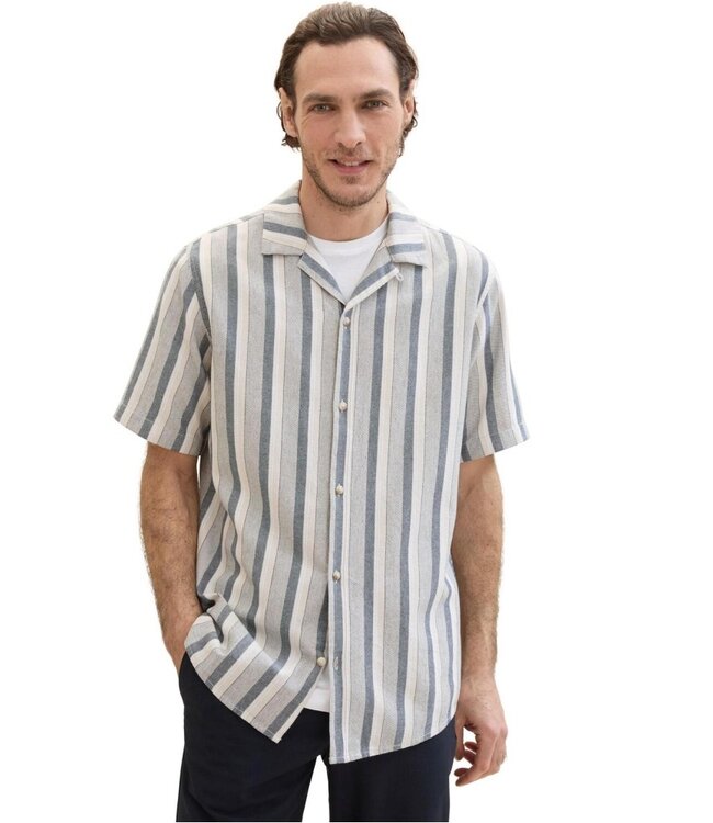 TOM TAILOR  striped shirt with large Pin Stripes