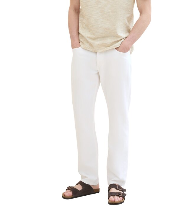 TOM TAILOR  Marvin straight Leg Chino White