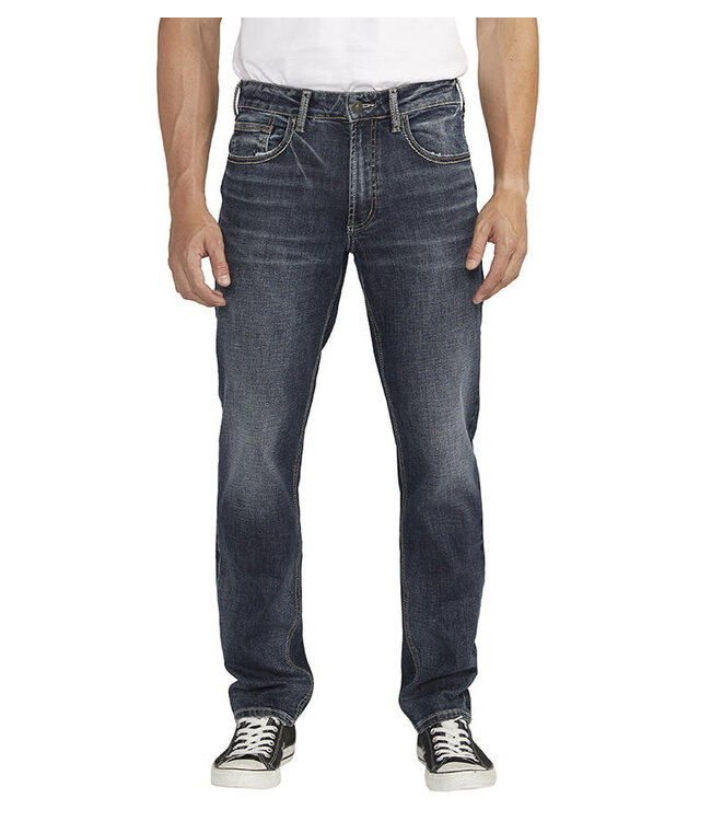 Silver Jeans Eddie Athletic Fit Tapered Leg Jeans