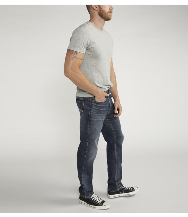 Silver Jeans Eddie Athletic Fit Tapered Leg Jeans
