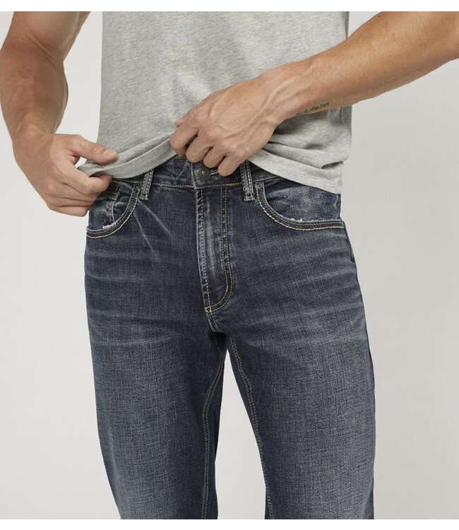 Silver Jeans Eddie Athletic Fit Tapered Leg Jeans