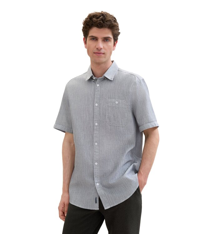 TOM TAILOR structured Button Up Shirt
