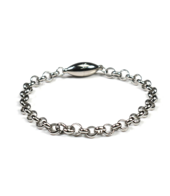 Rolo Bracelet with Magnetic Clasp