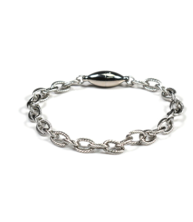 Rolo Bracelet with Magnetic Clasp