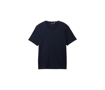 TOM TAILOR Basic t-shirt with a V-neckline