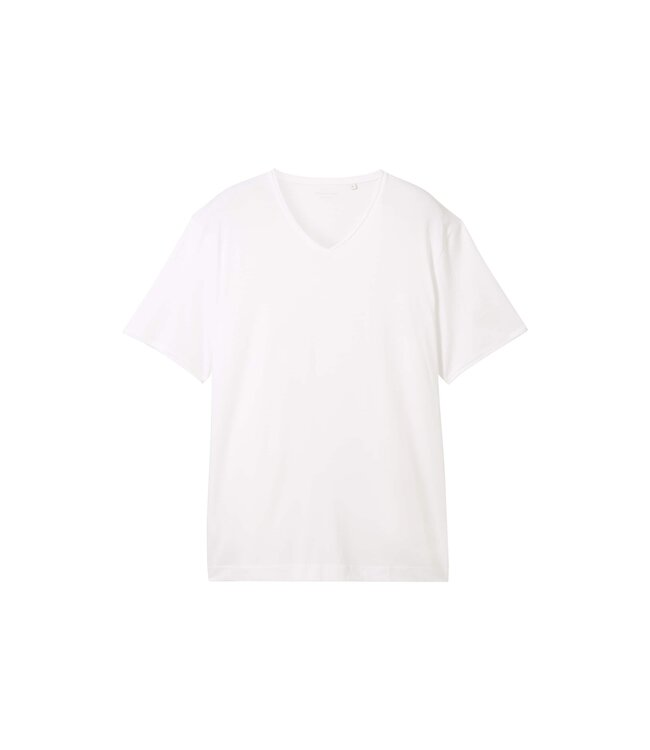 TOM TAILOR Basic t-shirt with a V-neckline