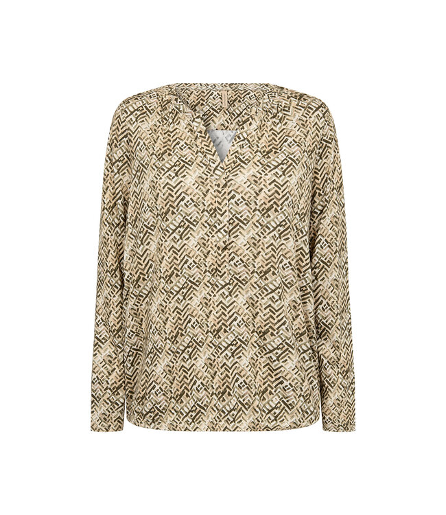 SOYACONCEPT Long Sleeve Printed Top