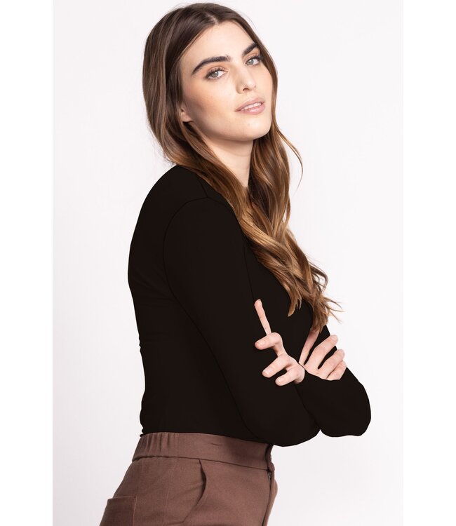 Pink Martini Vienna Top Black