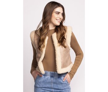 Pink Martini  Phoebe Vest  Beige