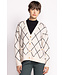 Pink Martini Pink Martini Marlyn Sweater Cardigan Off White