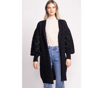 Pink Martini rie Sweater Black